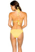 Luli Fama Orillas Del Mar Ribbed Double Strap Sliding Halter Bikini Top
